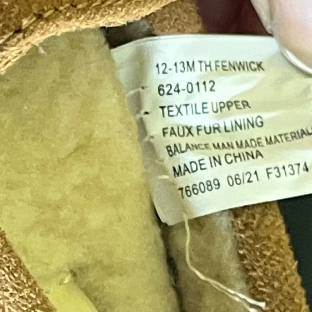 Thereabouts Faux Suede Moccasin Slippers – Kids 12/13 – NWT